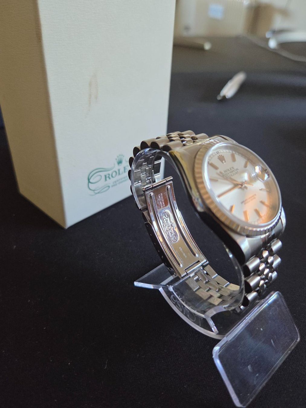 Rolex Uhren: ROLEX DATEJUST 16220 - Certified Pre-Owned – Gebraucht aus Burgdorf von Moonwalker 2