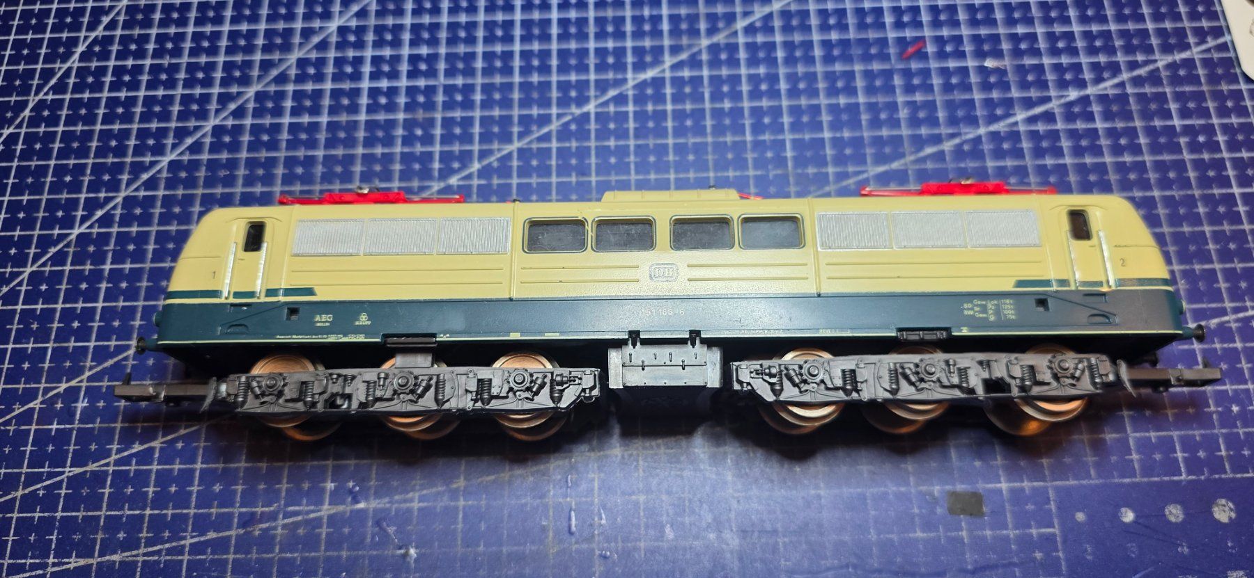 Lima Modellini di ferrovie: Lima DB151 166-6 HO/DC analog – Usato da Hochfelden venduto da Danizh0 1