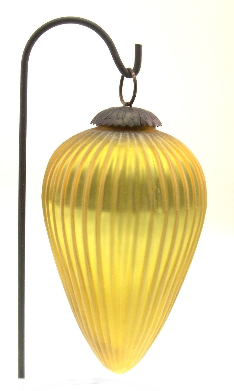 Tutte le decorazioni: Weihnachtskugel Glaspendel Biedermeier Stil massiv Glas – Usato da Langenthal venduto da Antik_Huesli 4