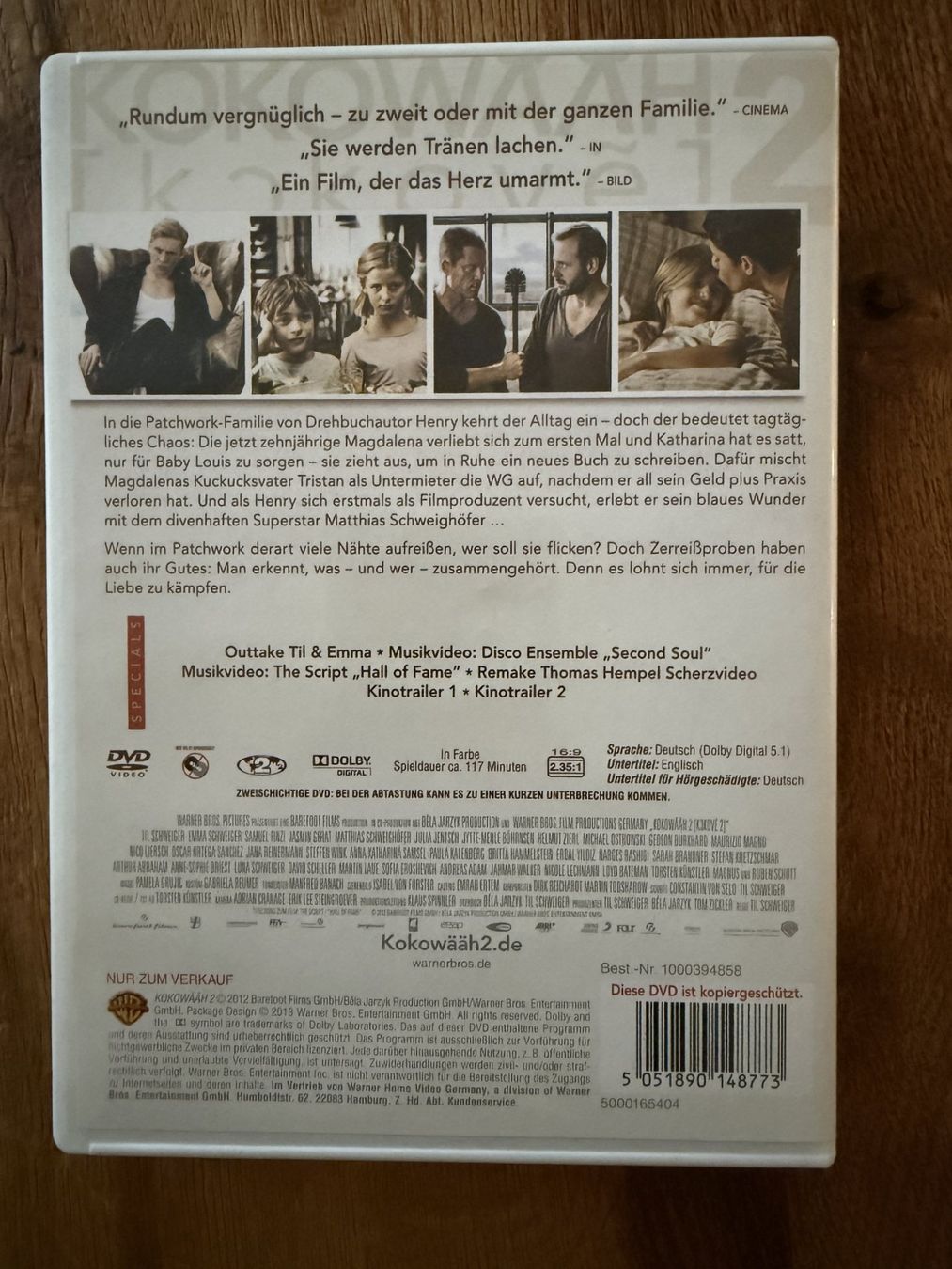 Tutti i DVDs: Kokowääh 2 (2013) – Usato da Zürich venduto da Gekuu 1