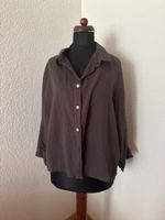 Bluse Braun Oversized, 1 Size