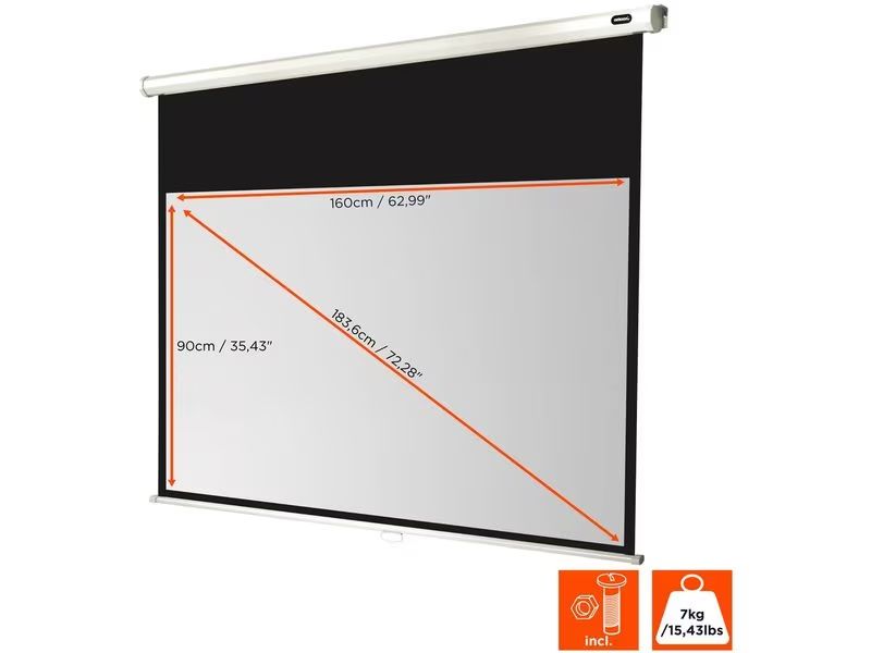 Home Cinema: Celexon Rollo-Leinwand Eco 160x90cm 16:9 – Nuovo e nell'imballaggio originale da Wallisellen venduto da ozi97 4