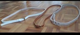 Lot de 3 ceintures/Set mit 3 Gürteln