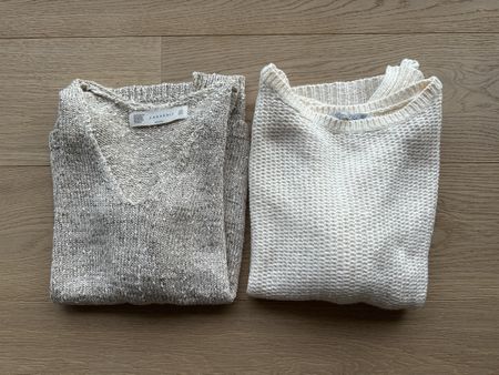 2 Damen Sommerpullover Zara Gr. S