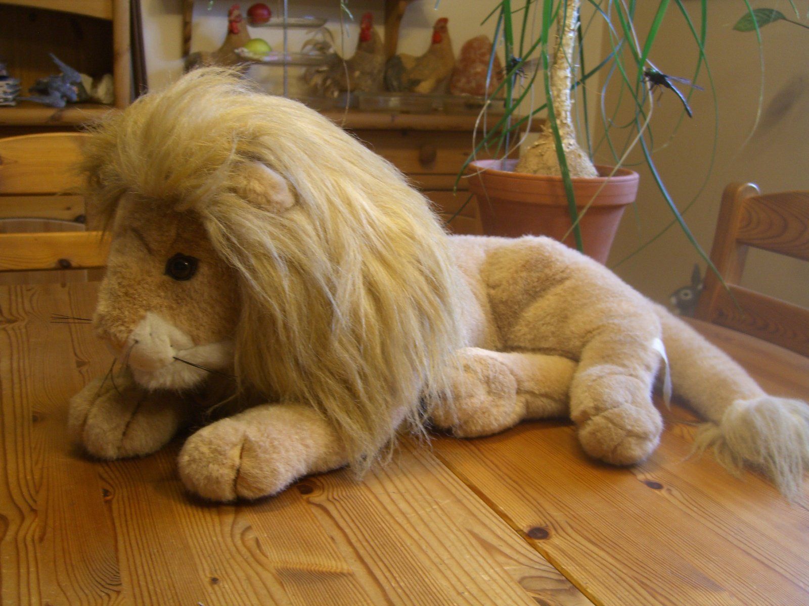 Statuette: Leo Löwe ist mit 65cm Grösse ein echter Riese ! – Usato da Winterthur venduto da Gaia 1