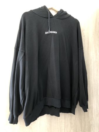 Sweat Overzise noir - XL - c&a