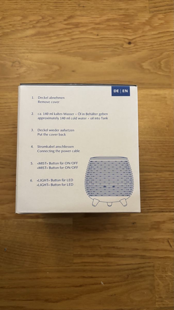 Diffusori di oli essenziali: Aromavernebler/Diffusor von Just – Nuovo (secondo la descrizione) da Wetzikon ZH venduto da pinkilady44 1