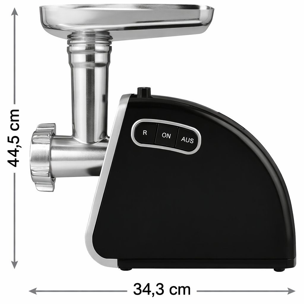 Elettrodomestici da cucina: Elektrischer Fleischwolf 2 in1 Edelstahl Wurstmaschine 2000W – Nuovo e nell'imballaggio originale da Fislisbach venduto da IboTrade 1