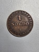 Münze Stato Pontificio 1 Soldo 1867 Vatikan