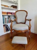 Antiker Sessel im Louis-Philippe Stil