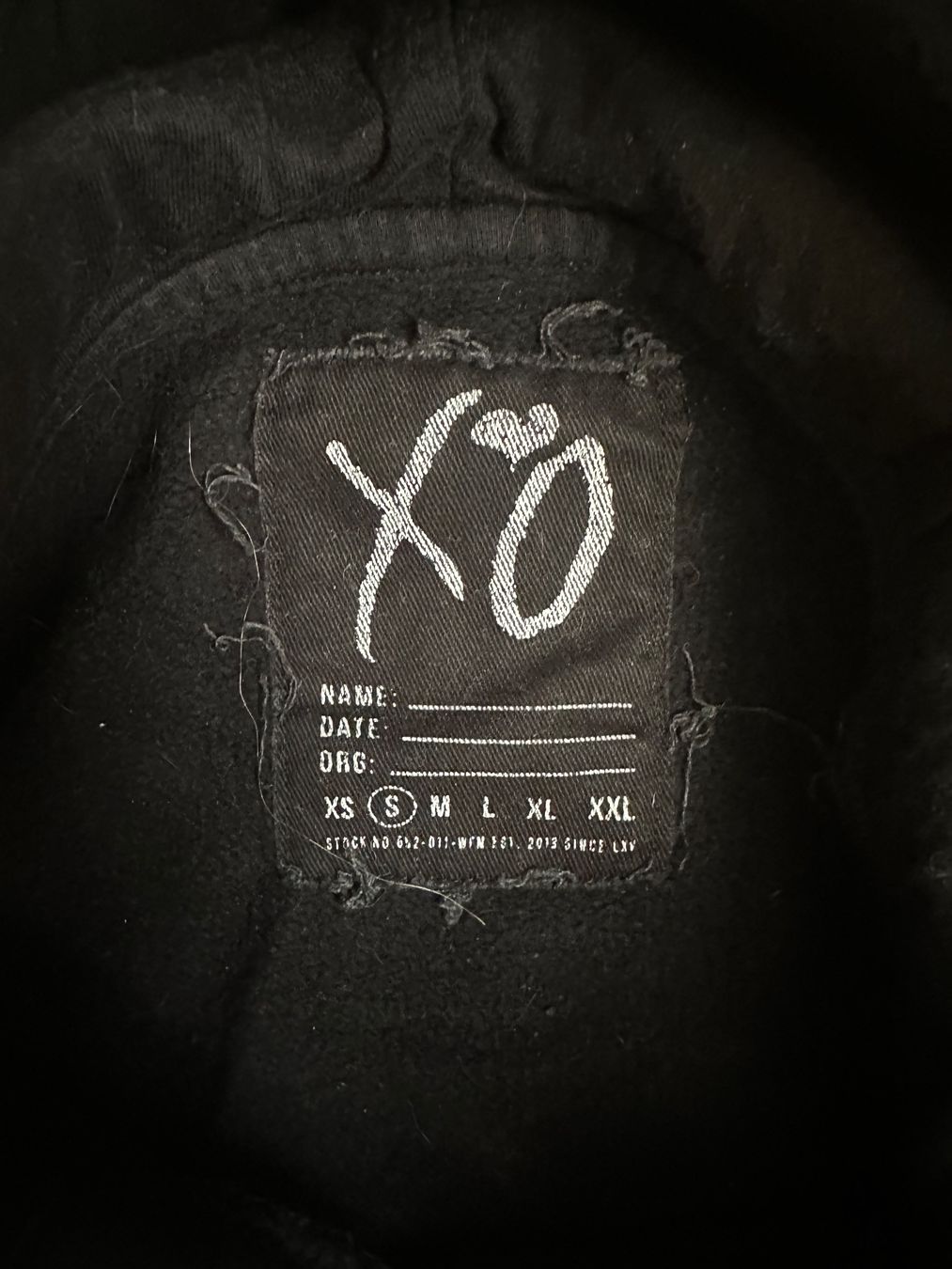 Maglioni & Felpe: XO The Weeknd Kaputzenpullover – Usato da Niedergösgen venduto da Abrek9 2