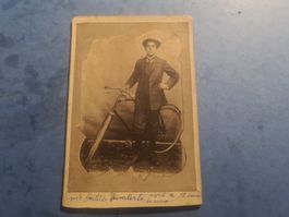 FAHRRAD  GRENCHEN  SOLETHURN  FOTO  VINTAGE  COLLECTION
