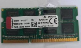 Kingston 8GB DDR3L Laptop RAM