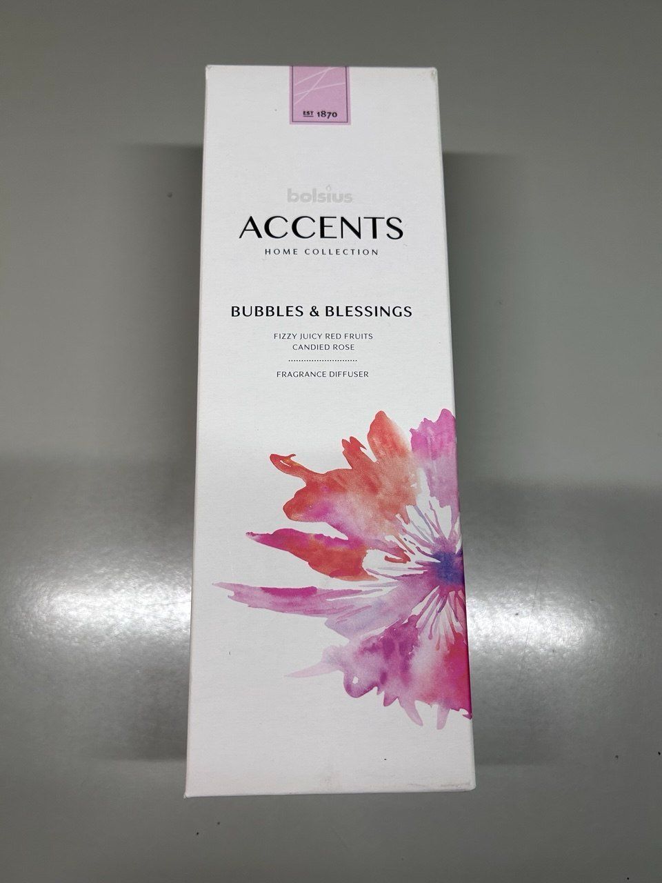 Diffuseurs: Diffusore a bastoncini Bolsius Accents "Bubbles & Blessings" – Neuf avec emballage d'origine à Giubiasco par LorisVale