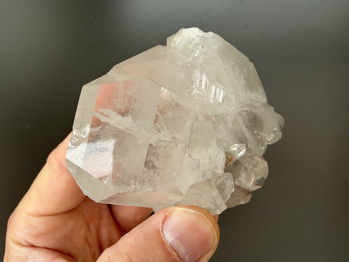Mineralien & Heilsteine: Bergkristall Piz Beverin – Gebraucht aus Oberuzwil von Crystall0 1