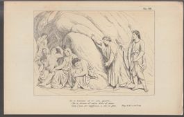 DANTE divine comedy Purgatorio chant IV v 103 Belacqua print