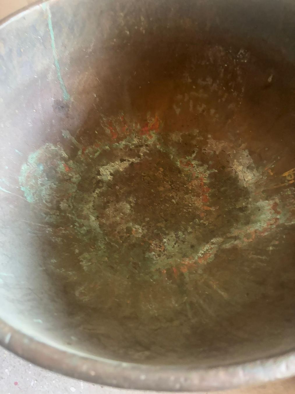 Töpfe: Kessel 2 Stk. 18.Jahrhundert Kupfer – Gebraucht aus Regensdorf von RCM_8105Regensdorf 4