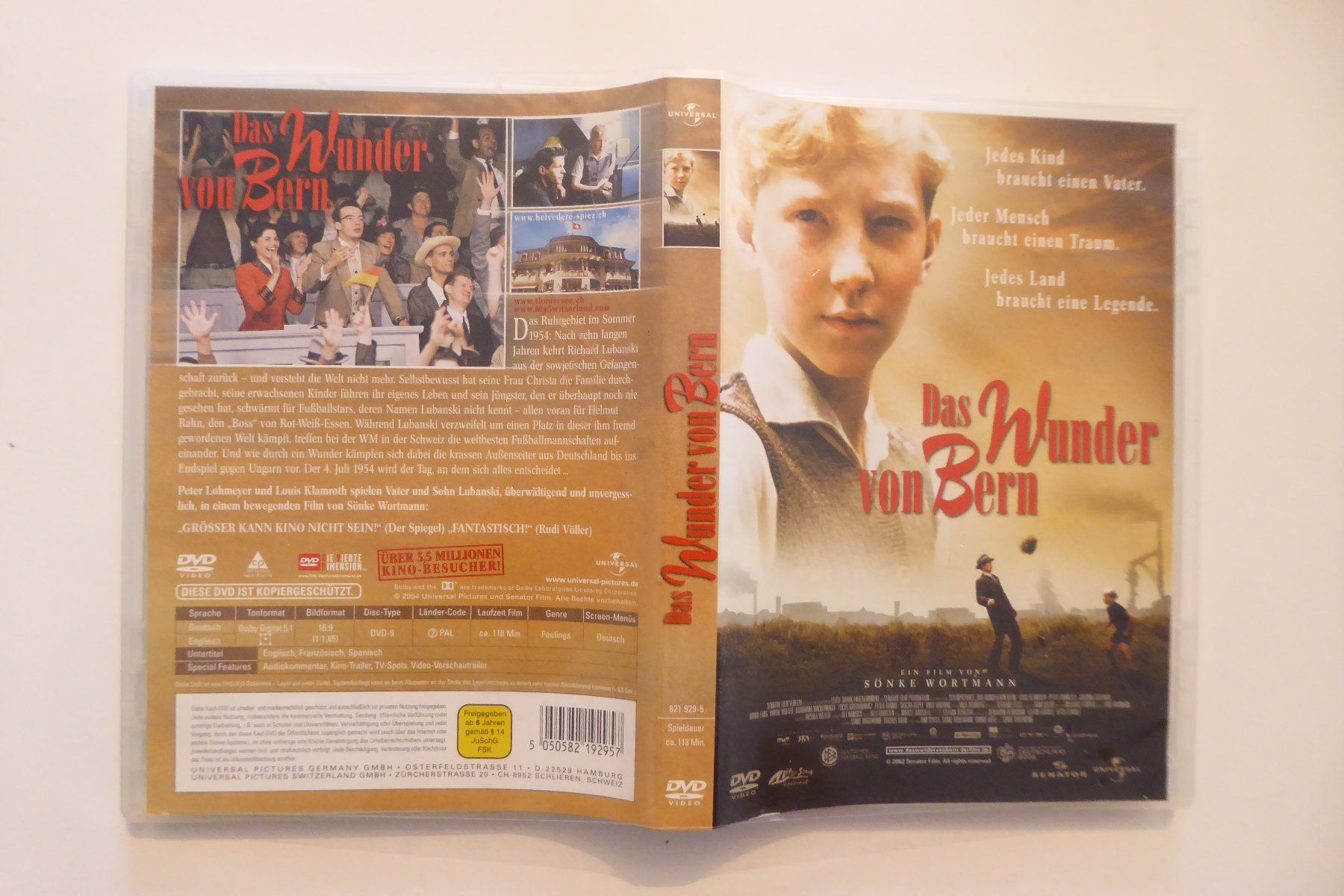 Tutti i DVDs: DVD Das Wunder von Bern – Usato da Allschwil venduto da Summelsarium
