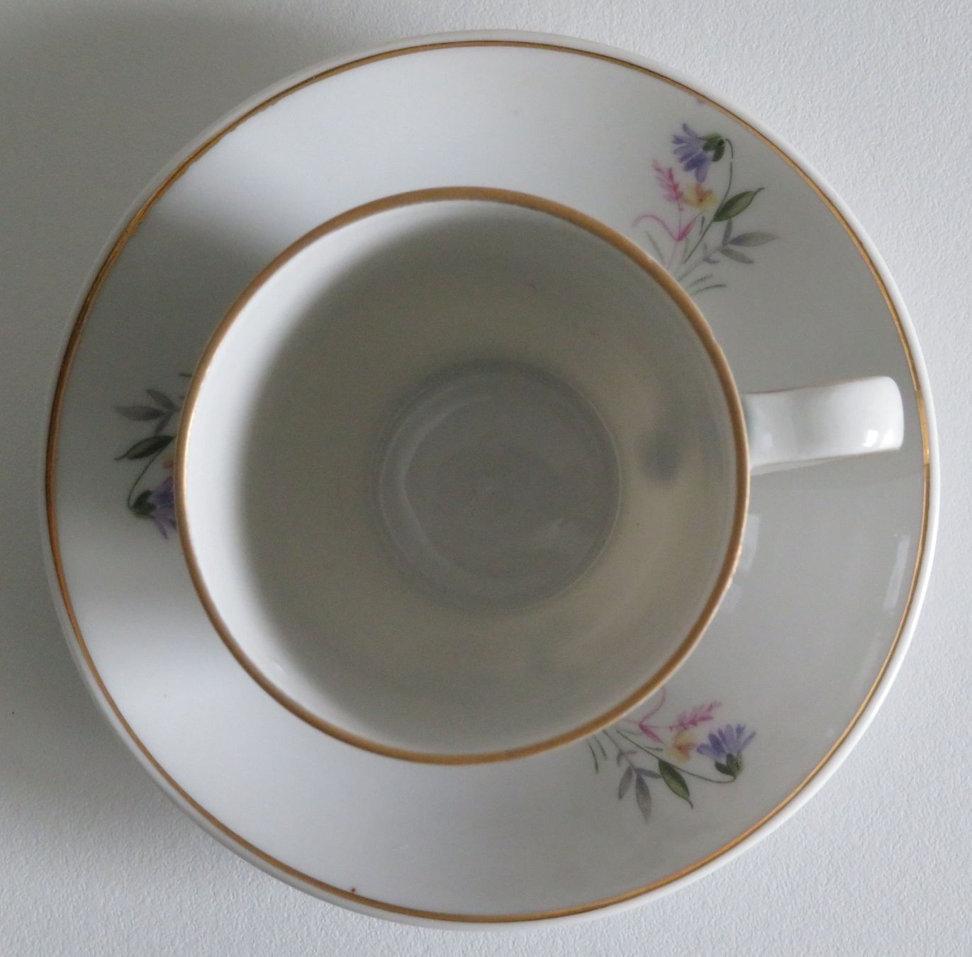 Tassen: 2x Teetasse mit Untertasse, um 1960 – Gebraucht aus Oberriet SG von Manick 2