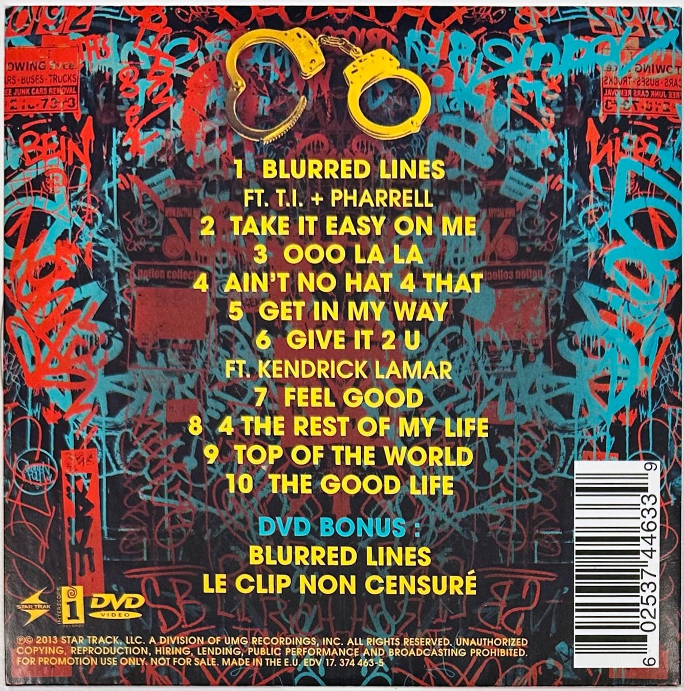 CD: Robin Thicke – Blurred Lines – Usato da Martigny venduto da jereq 3