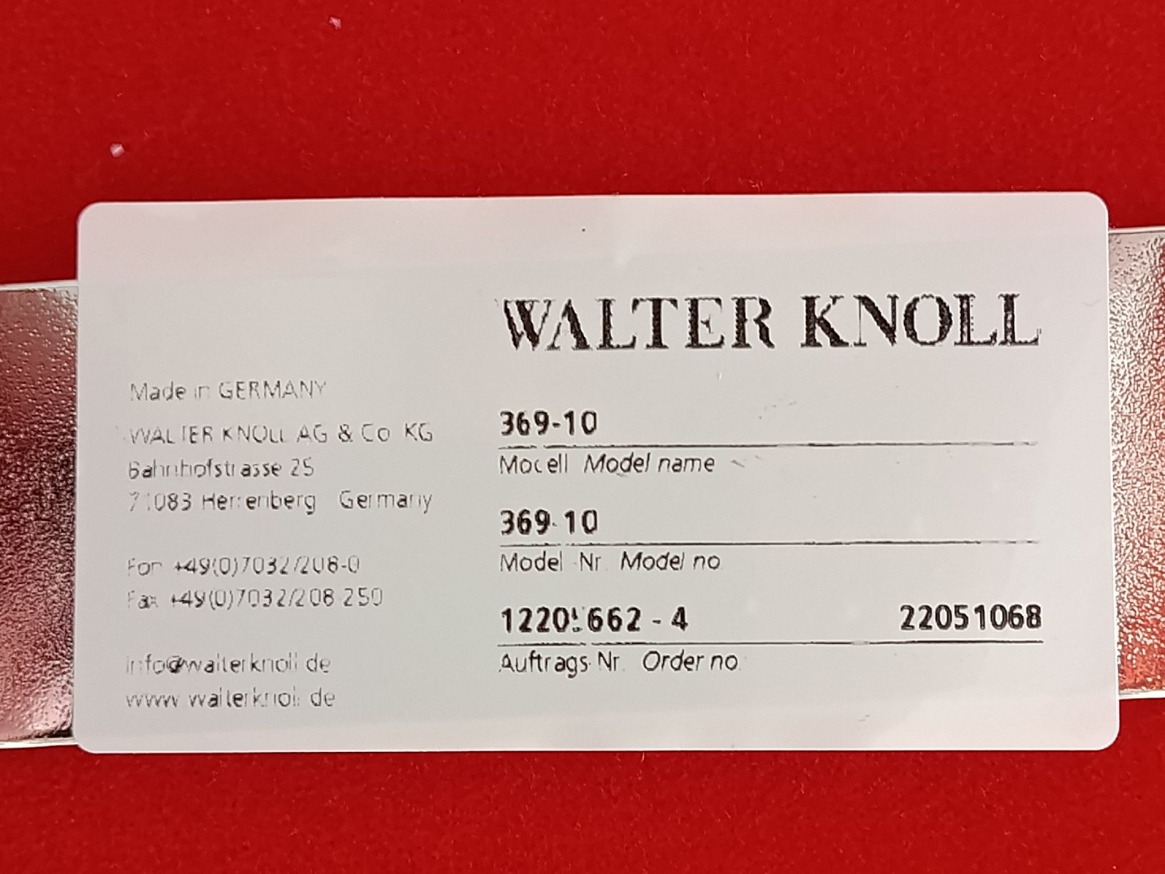 Knoll Poltrone: Walter Knoll Sessel 369 – Usato da Sevelen venduto da ronja666 4