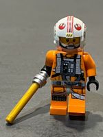 Lego Figurine Star Wars Luke Skywalker pilote & sabre laser
