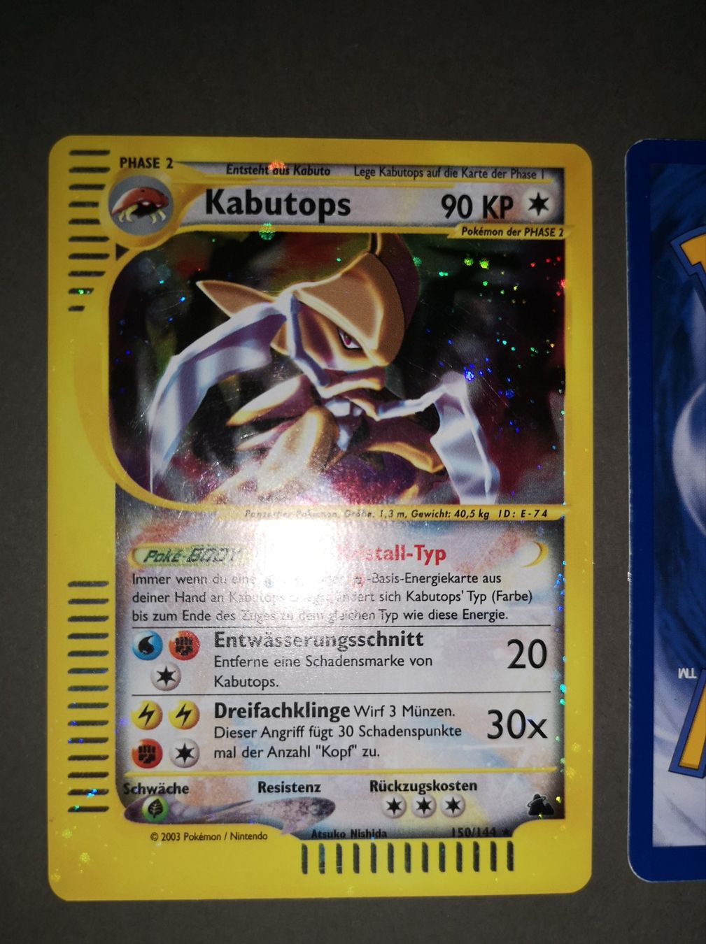 Pokémon Sammelbilder & Trading cards: Alte Pokémon Holos (DE) – Gebraucht aus Herisau von K.Saufmann 3