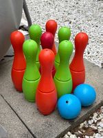 Kegelspiel für im Garten