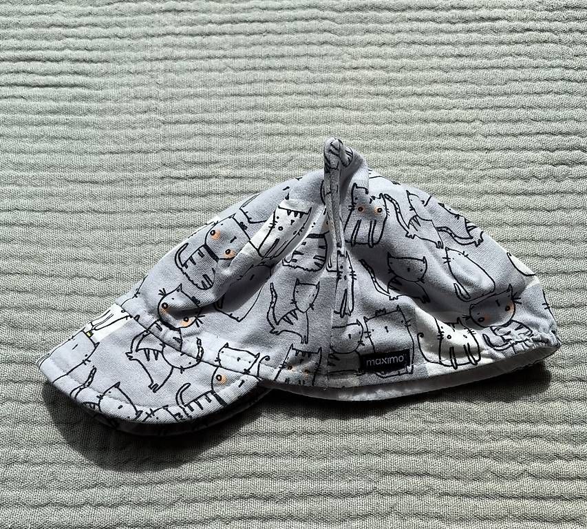 Maximo Altro abbigliamento per bambino: 45-49cm, maximo Cap Cats hellgrau – Usato da Gattikon venduto da AnnettFloh 3