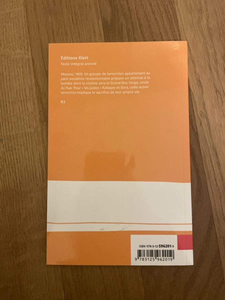 Libri: Albert Camuns- Les Justes – Nuovo (secondo la descrizione) da Cham venduto da livvv 1