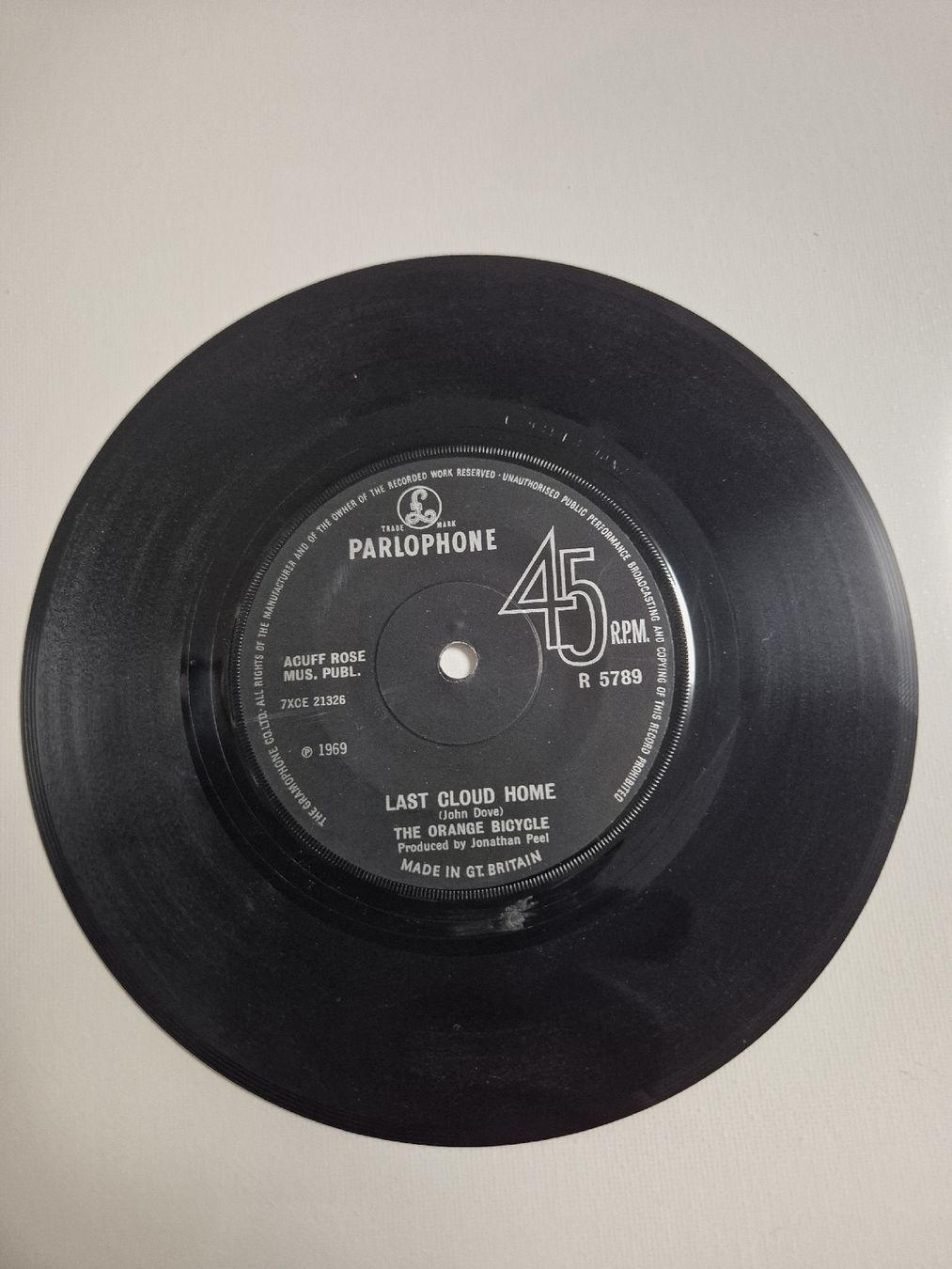 Dischi in vinile: The Orange Bicycle  - Last Cloud Home.. Single 7 – Nuovo (secondo la descrizione) da Uster venduto da newwave0 2