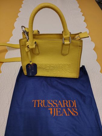 borsa Trussardi Jeans gialla