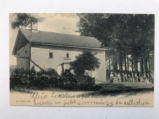 Cartoline postali: Chaumont, von 1903 – Usato da Niederscherli venduto da Lucia16