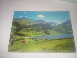 Postkarte Schwarzsee Lac Noir Fribourg 1050 m 