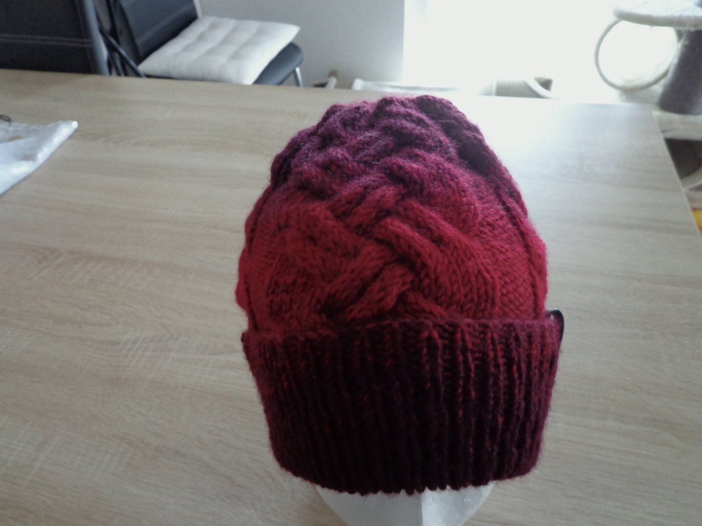 Wolle: MÜTZE TIARA HANDGESTRICKT – Neu (gemäss Beschreibung) aus Kreuzlingen von Ylay 1