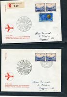 1954 Swissairflug Rio und Sao Paulo