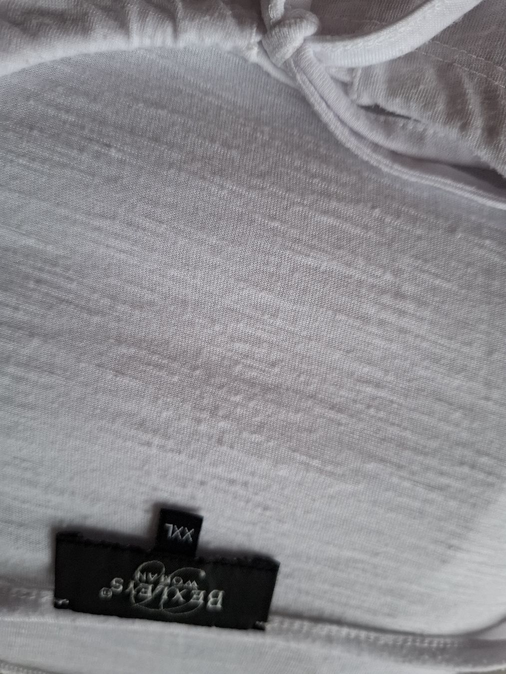 Tuniche: Damen Tunika Bluse Weiß Gr. XXL 48 boho Basic Casual 8 – Usato da Vinelz venduto da sonnenmond77 6