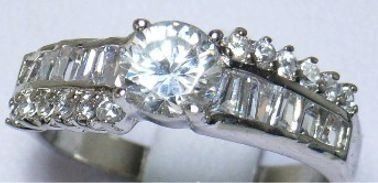Ringe: With Zirkon & CZ / 55 (JRG-0146) – Neu (gemäss Beschreibung) aus Ittigen von Oner