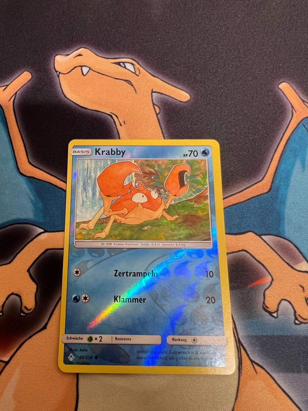 Pokémon Carte collezionabili: Krabby (UNB 46) - DE - Reverse Holo - Unbroken Bonds – Nuovo (secondo la descrizione) da Bülach venduto da Pfrenzel