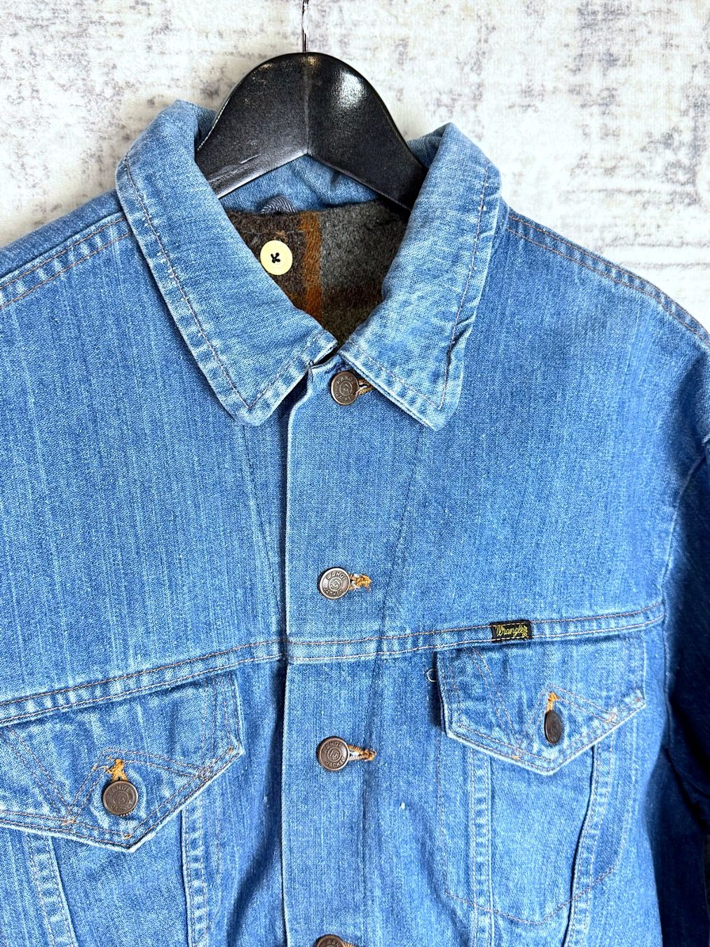 Jacken: VINTAGE WRANGLER RANCH "REMOVABLE LINING" DENIM JACKET SZ:46 – Gebraucht aus Cortaillod von Stay_Alive_vintage 2