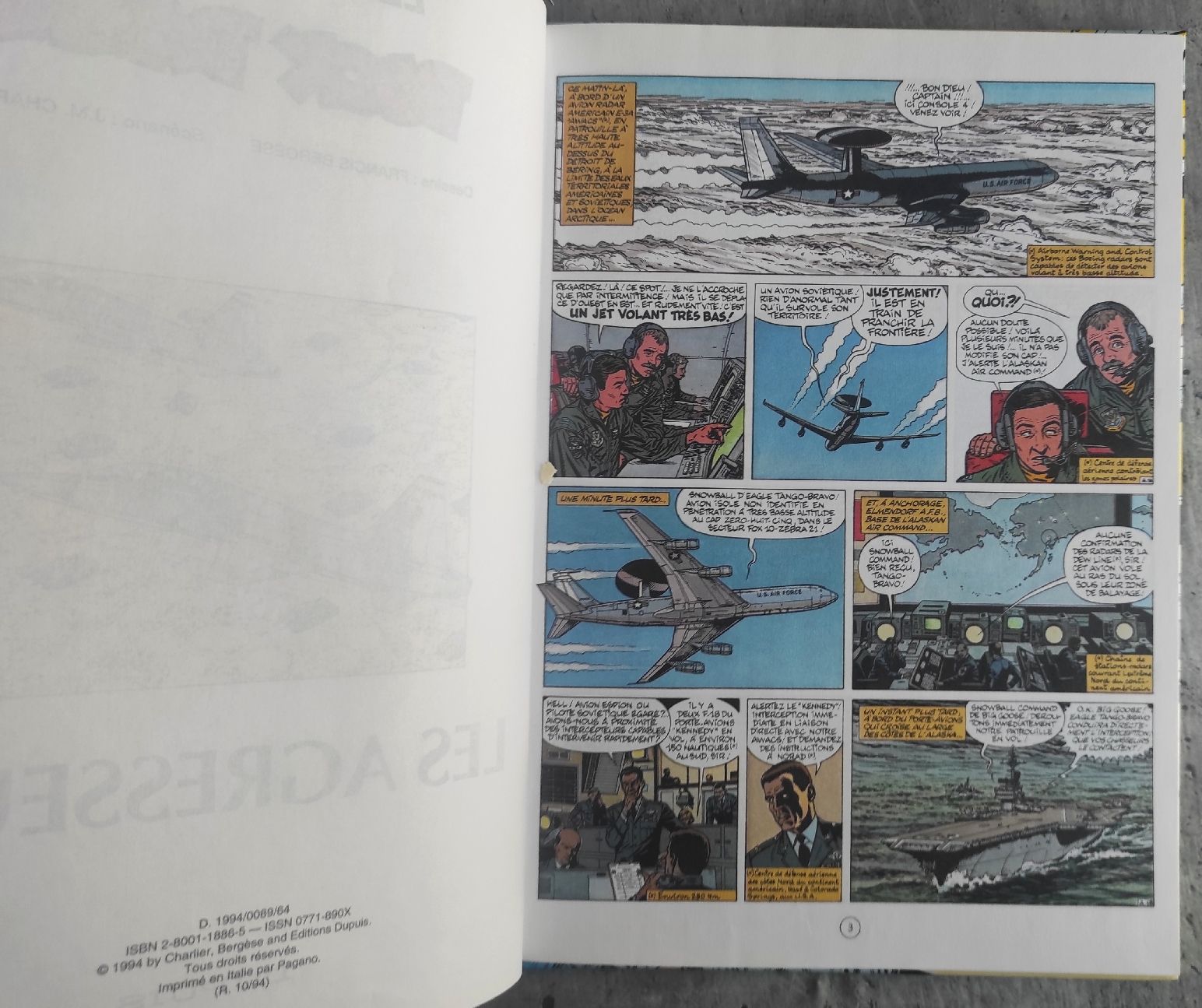 Fumetti: BUCK DANNY 44. Les Agresseurs – Usato da Biel/Bienne venduto da pijama 4