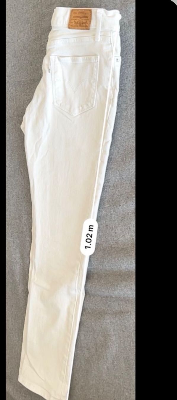 Levi's Jeans: Levi’s high rise straight 28 white – Usato da Zürich venduto da kleinesgrau 5