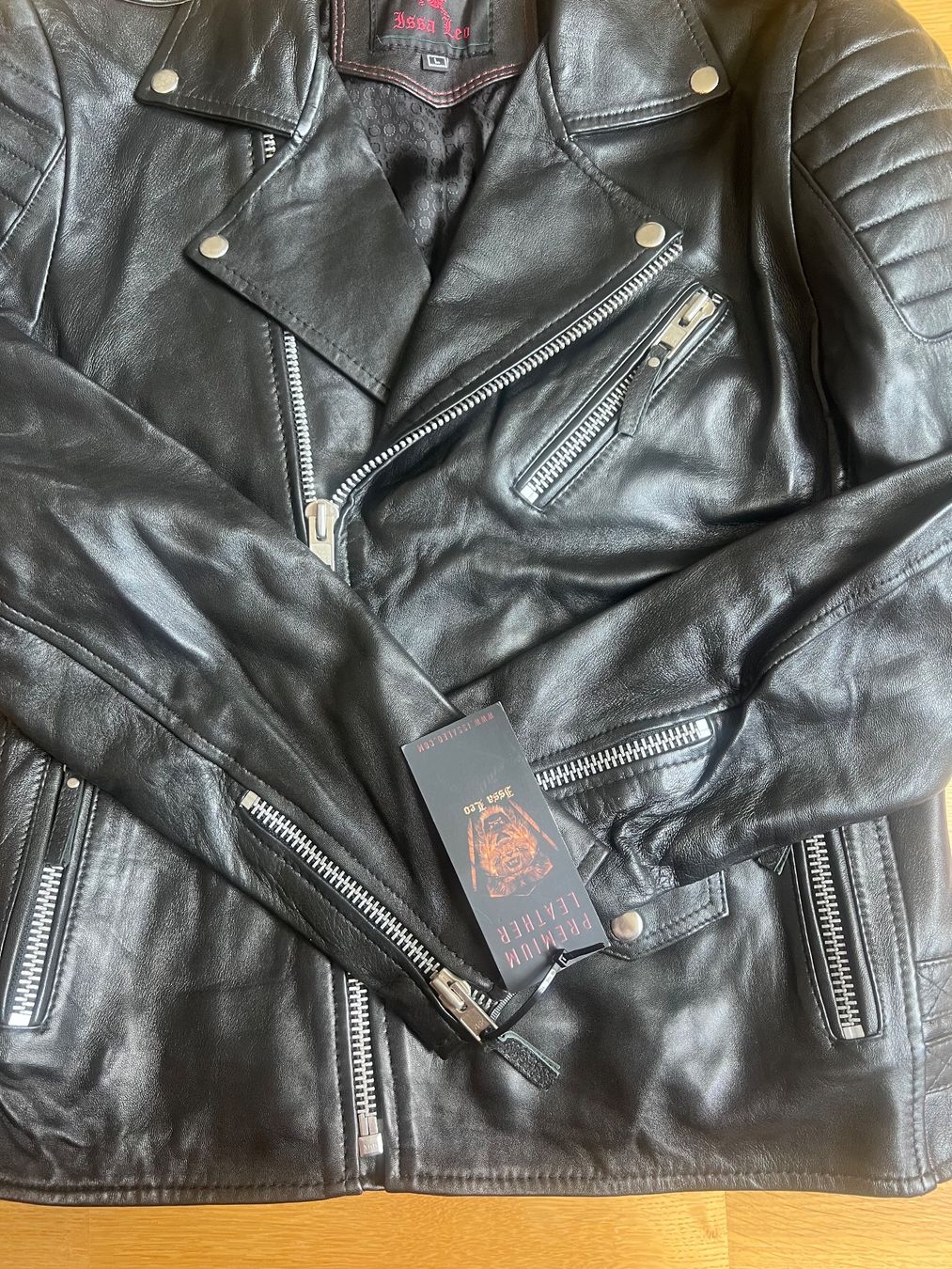 Jacken: Issa Leo Leather jacket – Neu (gemäss Beschreibung) aus Zürich von John_777 1