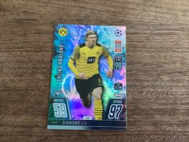 Erling Haaland Diamond Limited Edition Match Attax Topps 