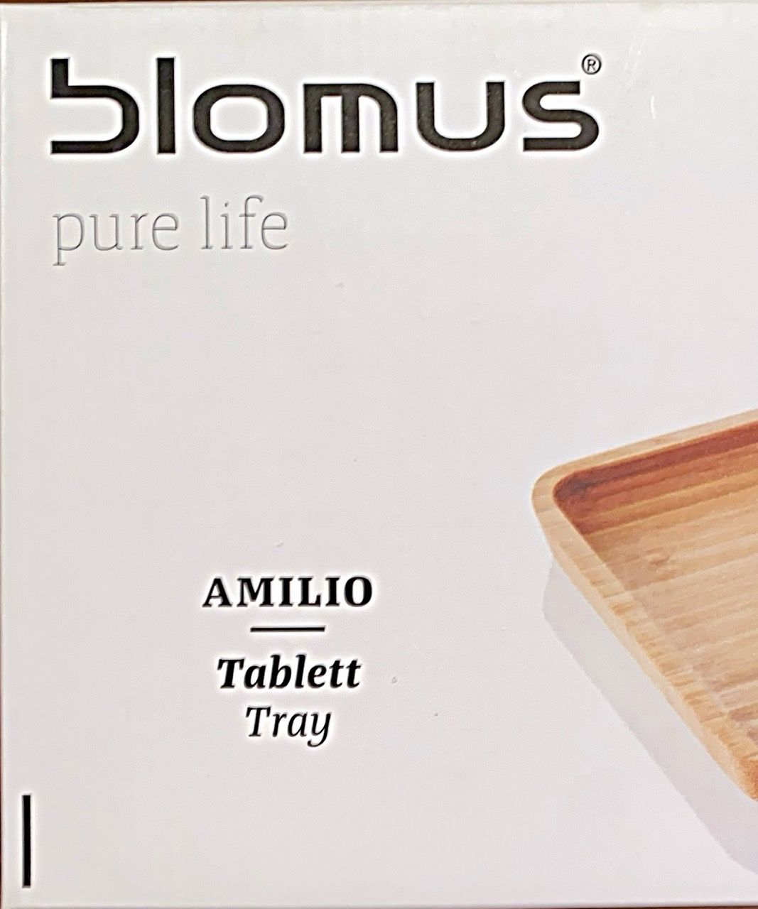 Blomus Geschirrsets: Blomus 4 x Amilio Bambus Tablett Neu – Neu und originalverpackt aus Meggen von Prkz77