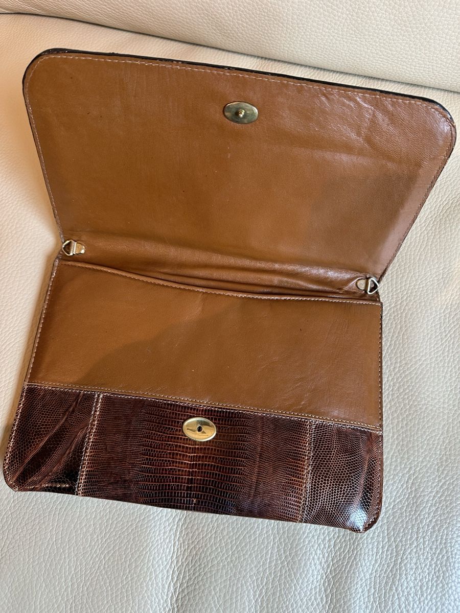 Borse da donna: Vintage Echsenleder Clutch Tasche – Usato da Zürich venduto da hi2_vh96 5