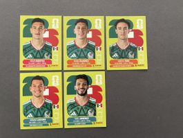 Panini Sticker MEX 5 / MEX 10 / MEX 12/ MEX 15 / MEX 17