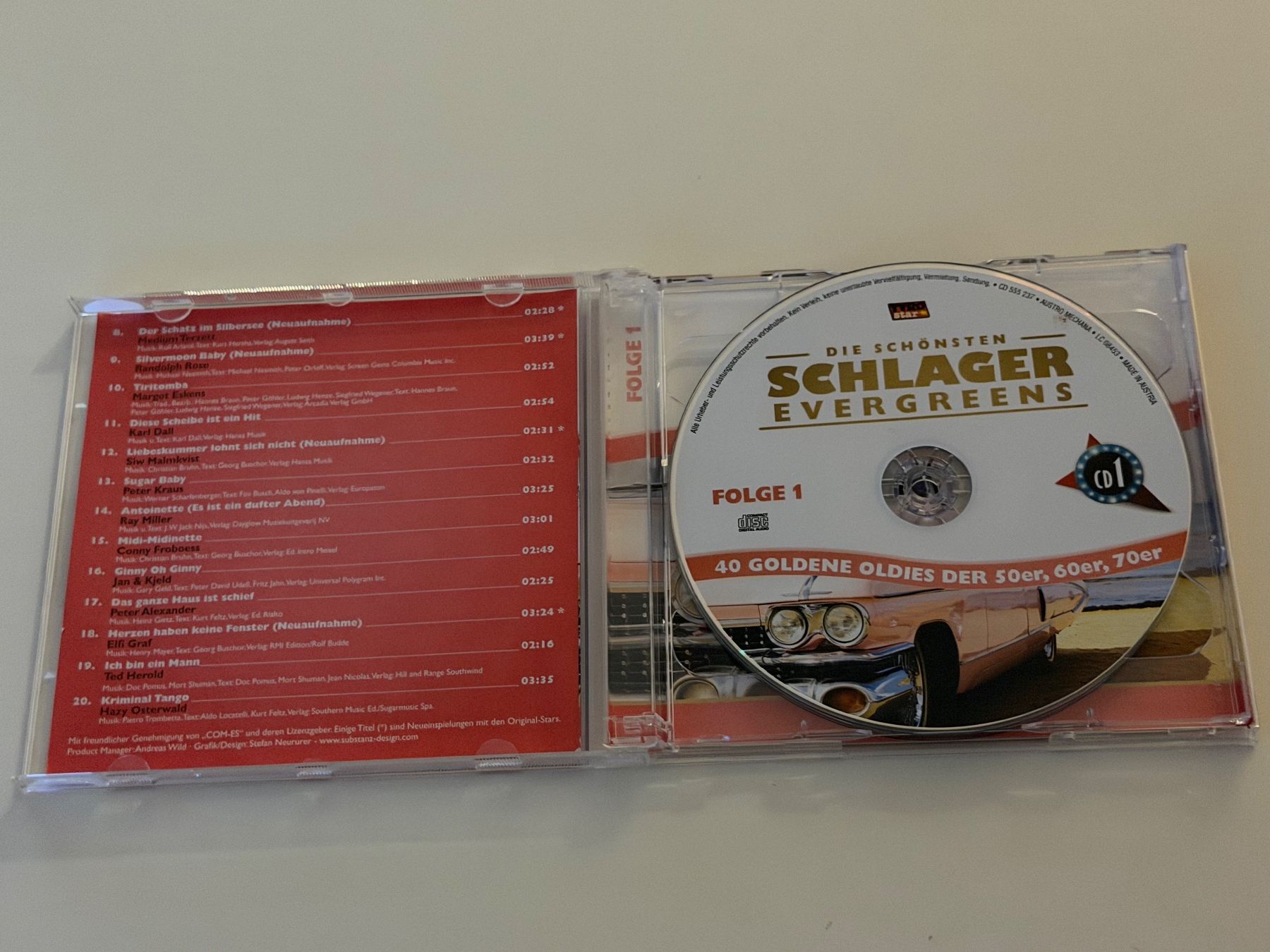 CDs: Die schönsten Schlager Evergreens - Folge 1 – Gebraucht aus Altstätten SG von sheamus 2