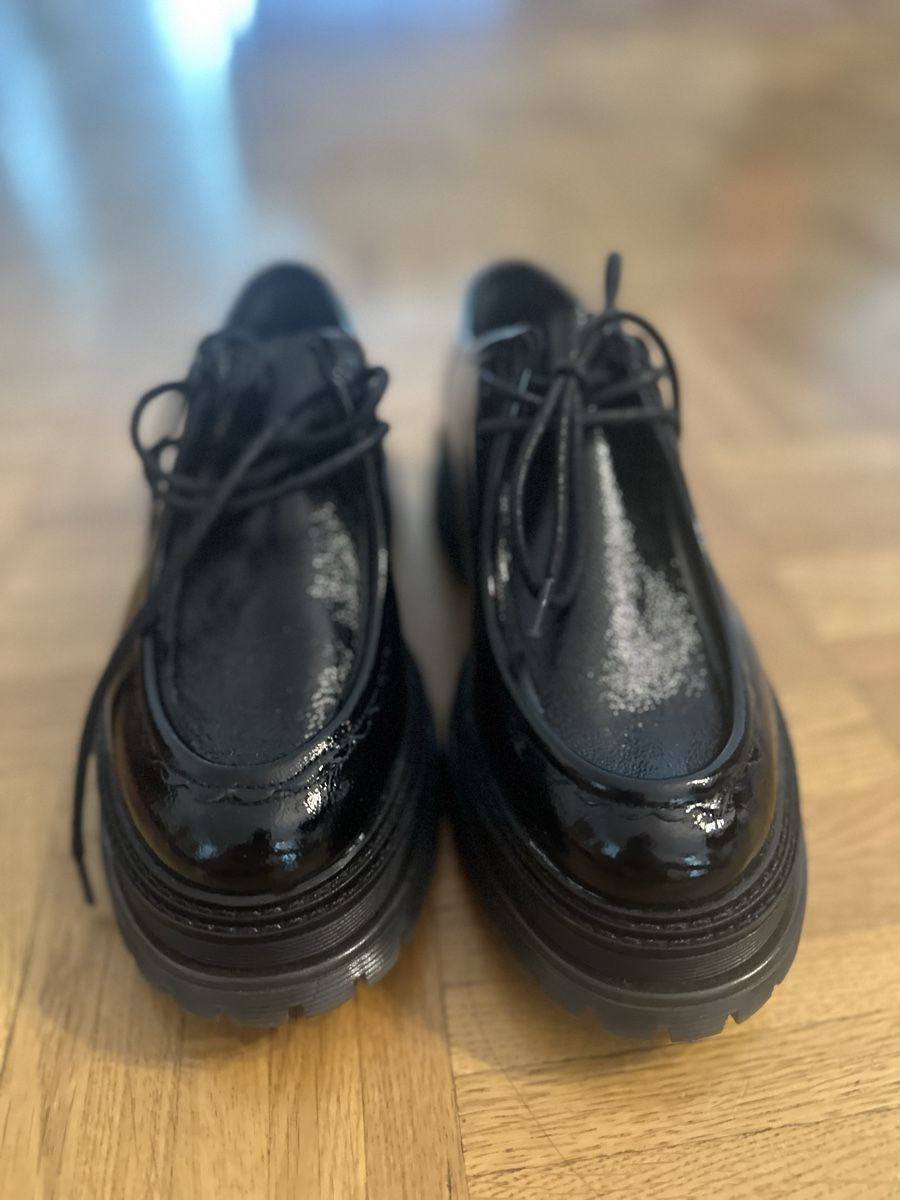 Scarpe da donna: Loafer schwarzes Lackleder – Nuovo (secondo la descrizione) da Bern venduto da ambeck