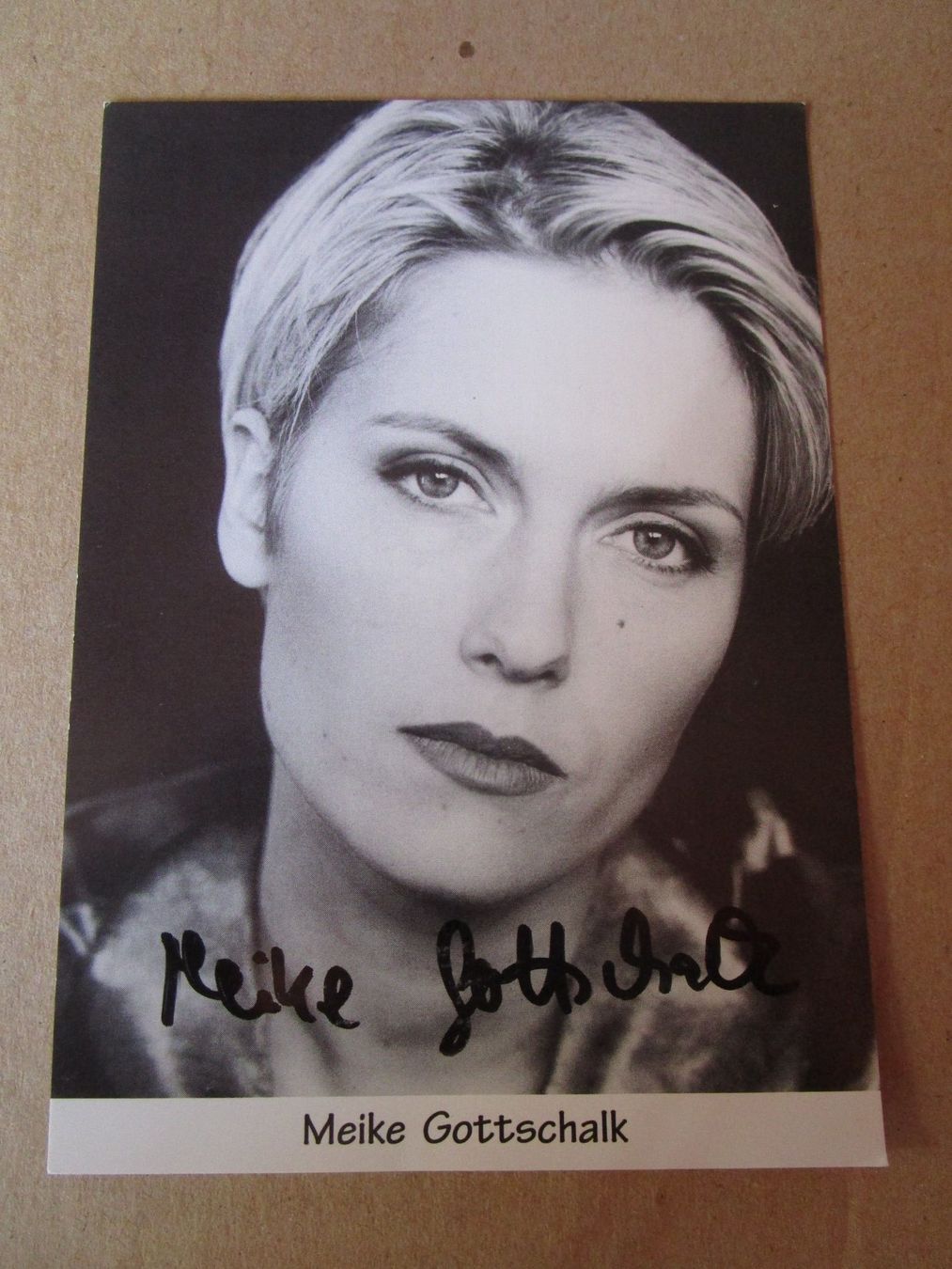 Autografi: MEIKE GOTTSCHALK D SCHAUSPIELERIN AUTOGRAMM ANTIK – Usato da GUTENSWIL venduto da Alpina6